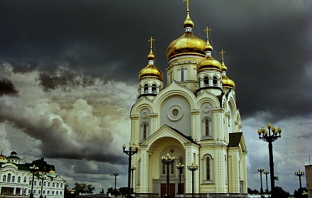 Catedral de la Transfiguración en Khabarovsk