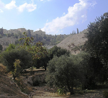 Valle di Hinnom. Monastero di Onufrius il Grande ad Akeldam