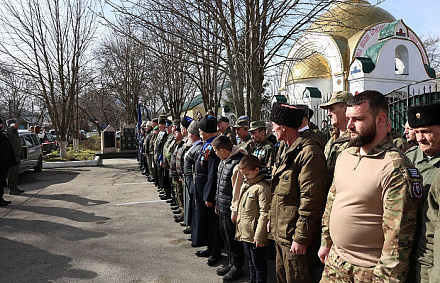 Юбилей Ермоловского батальона отпраздновали в Минеральных водах