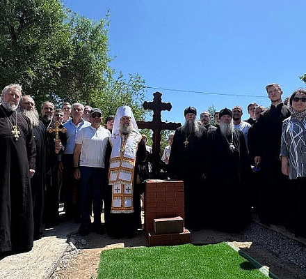 На месте страдальческой кончины тысяч православных христиан в Лисьей балке в казахстанском Шымкенте состоялась закладка храма-памятника в честь новомучеников Чимкентских