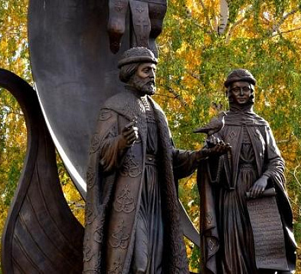 Памятник святым Петру и Февронье Муромским в Самаре