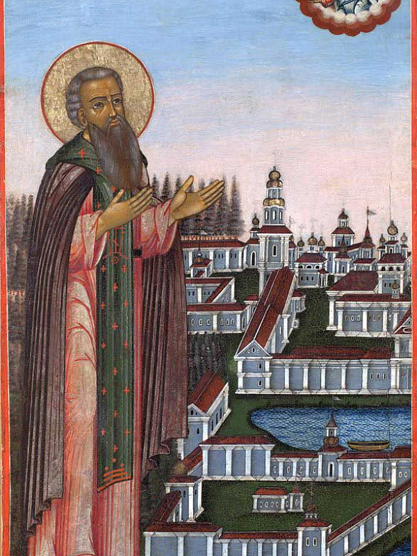 Преподобный Нил Столбенский 