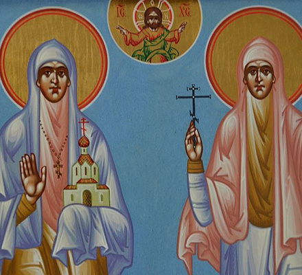 Le reliquie delle martiri Elisabetta e Barbara furono portate dalla Terra Santa a Irkutsk