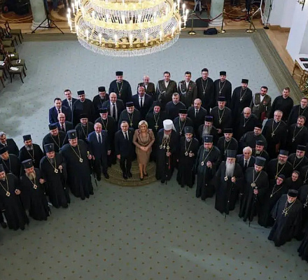 Празднование 100-летия автокефалии в Президентском дворце