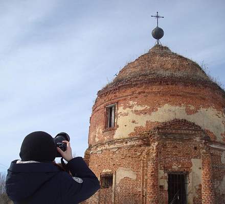 Nella regione di Ryazan, i credenti stessi hanno intrapreso il restauro del tempio