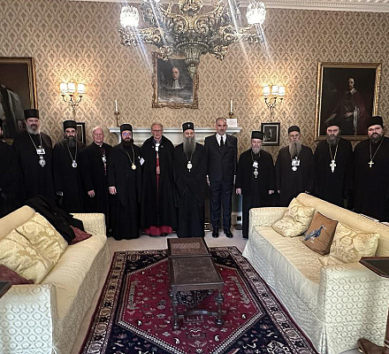 Патриарх Порфирий Виндзорский: Епископ Кристофер передал личное приветствие королю Карлу