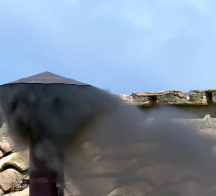 Black smoke rises from Sistine Chapel as Thursday morning voting concludes without a pope