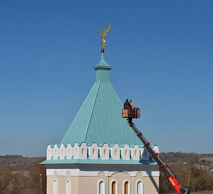 В Оптиной пустыни завершена реконструкция исторического символа монастыря