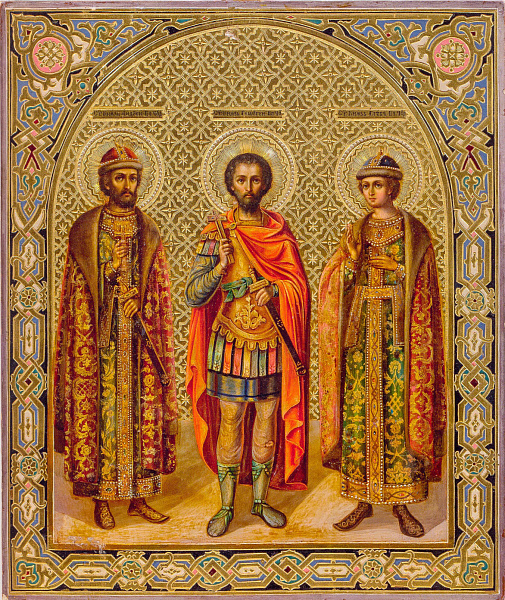Андрей Боголюбский, Георгий Всеволодович, Глеб Андреевич, благоверные князья Владимирские