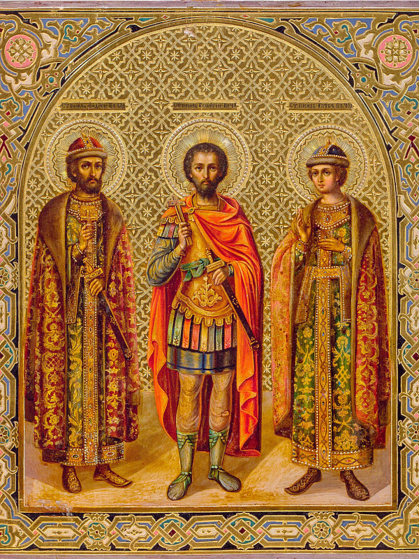 Андрей Боголюбский, Георгий Всеволодович, Глеб Андреевич, благоверные князья Владимирские