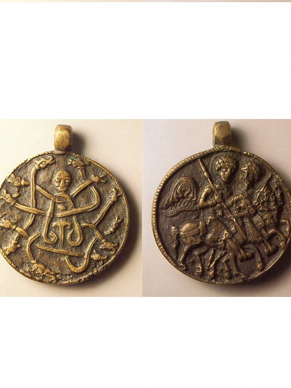 Вмч. Феодор Стратилат и конный святой-воин 