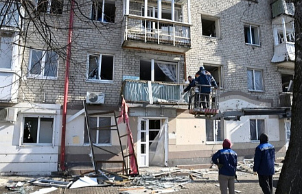 Церковь помогает пострадавшим от обстрела в Брянске