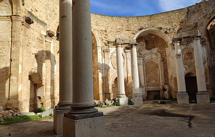 Resti della chiesa di Sant Ignazio