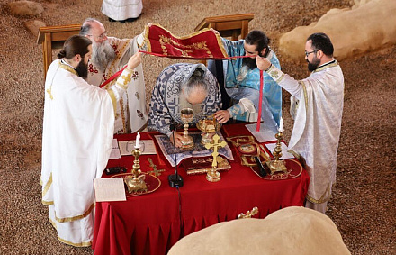 Иордания: в старейшей сохранившейся церкви мира впервые с IV века совершена Божественная Литургия