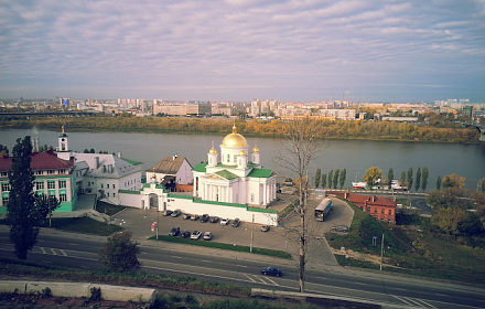 Надвратная церковь Андрея Первозванного.