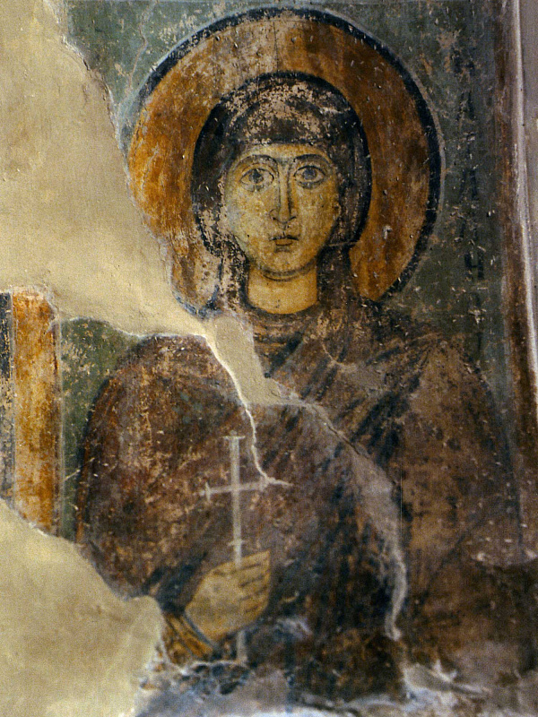 Мученица Наталия, фреска 