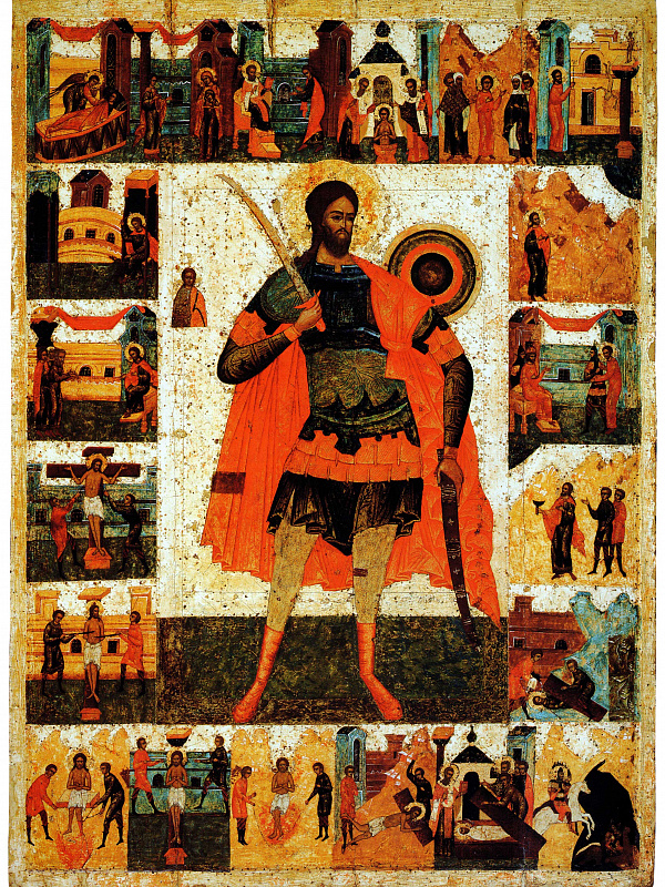 Великомученик Никита Готфский, с житием  