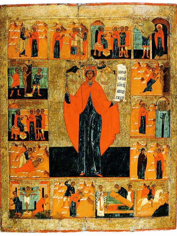 Св. Параскева Пятница, с житием (Русский Север) 