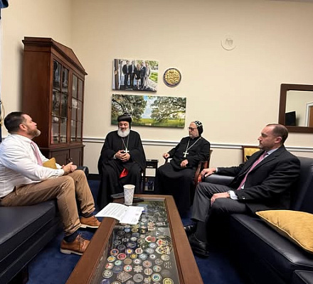 Встреча с конгрессменом Аароном Бином в Вашингтоне, округ Колумбия