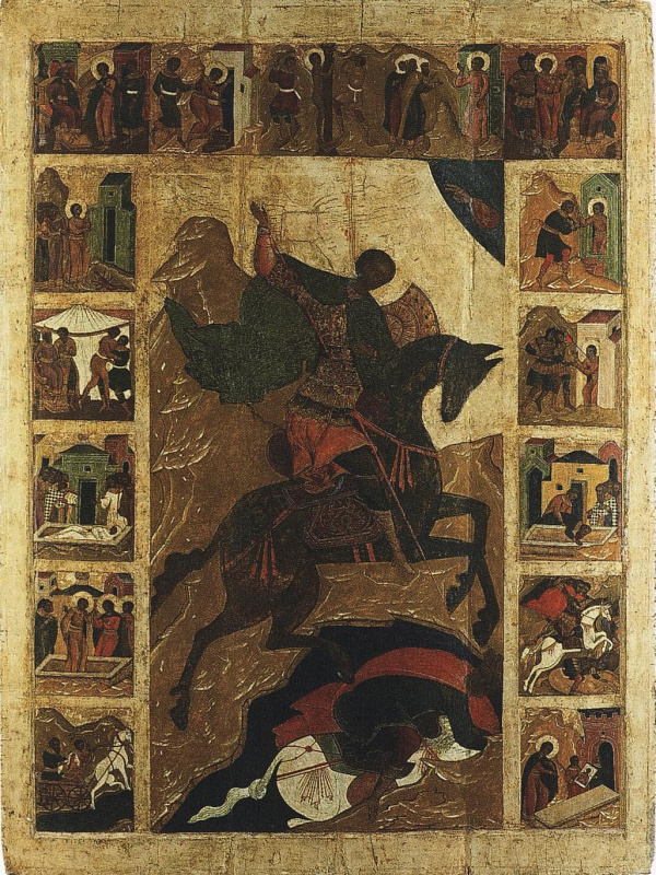 Димитрий Солунский, в житии