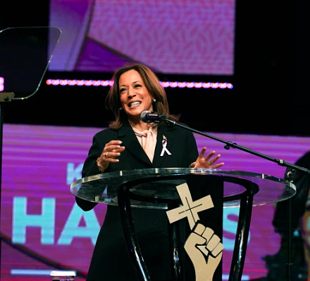 Kamala Harris rechaza las exenciones religiosas para las leyes del aborto: 'Eso no puede ser negociable'