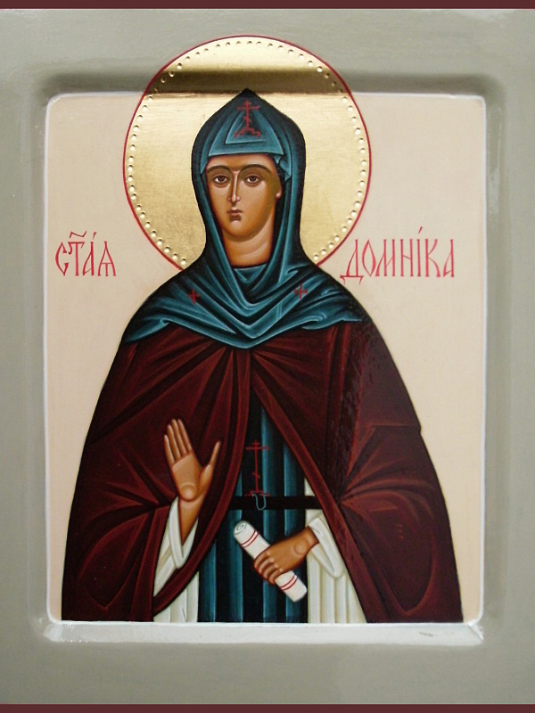 Преподобная Домника Константинопольская, игуменья