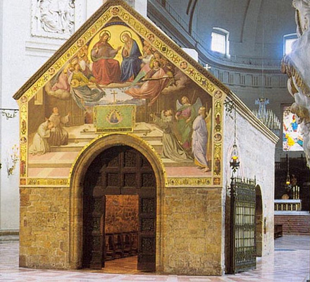 Una copia della cappella di San Francesco d'Assisi è stata costruita nell'Oldrish ceco