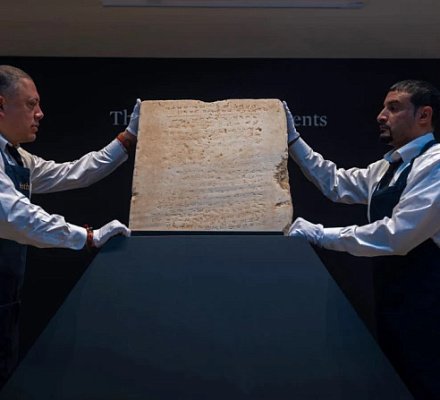 La tabla de los Diez Mandamientos supera las estimaciones en Sotheby's pese a las dudas sobre su autenticidad