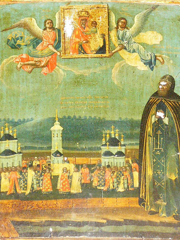 Святой Феодосий Тотемский, с обнесением мощей  