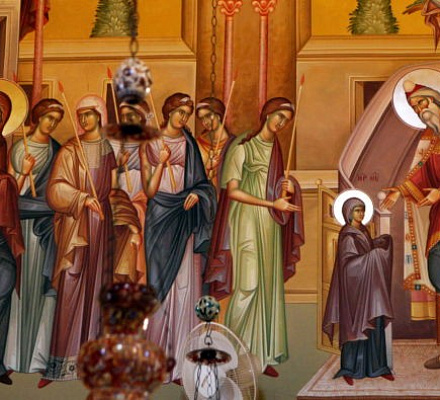 8 декабря – отдание праздника Введения во Храм Пресвятой Богородицы