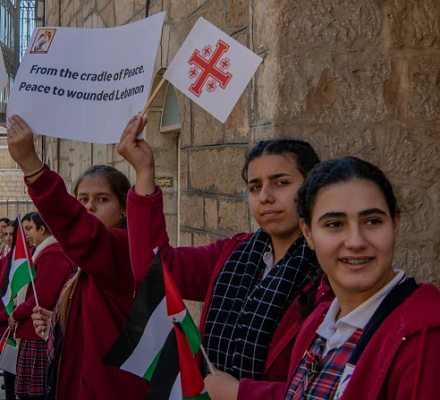 FOTOS: Los cristianos de Tierra Santa comienzan otro Adviento en medio de la guerra