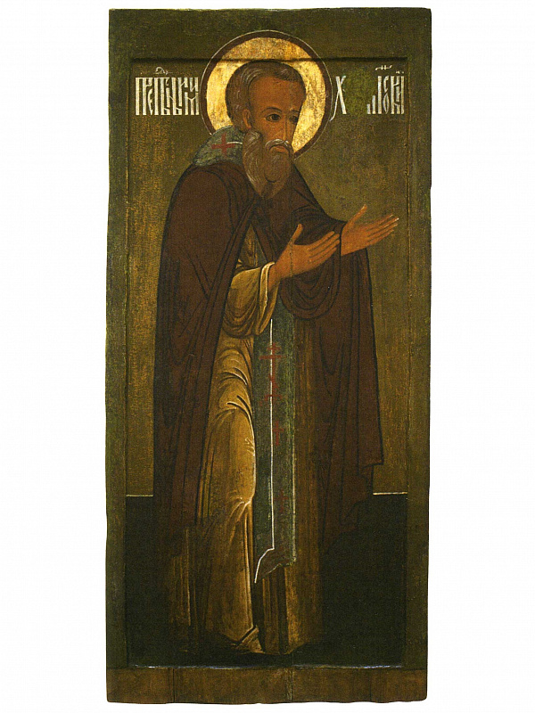 Преподобный Михаил Клопский; деисус  