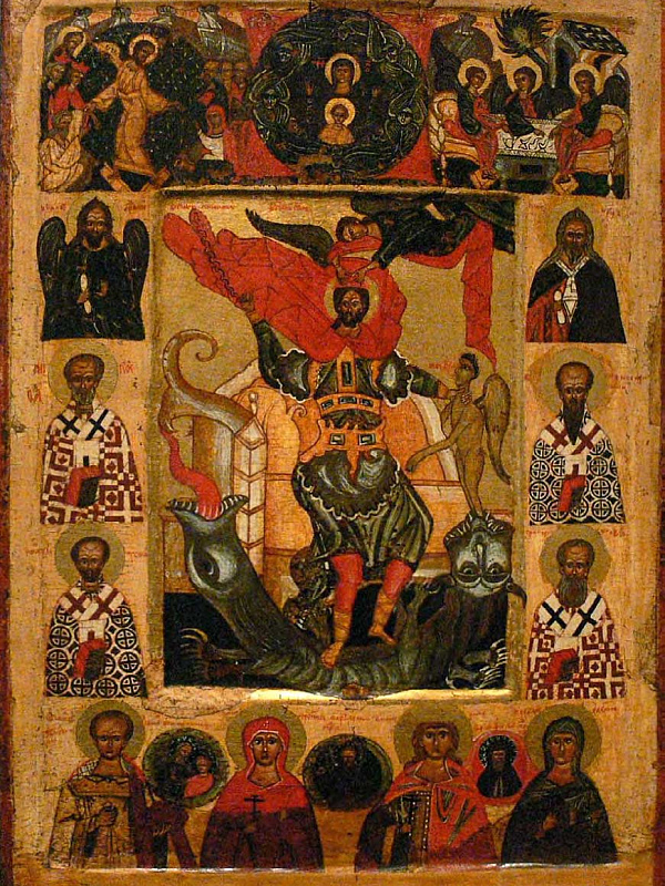 Мч. Никита, со святыми на полях 