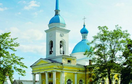 Parish house with the Church of Our Lady of Tikhvin
