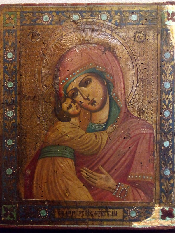 Владимирская Селигерская (Келейная) икона Пресвятой Богородицы  