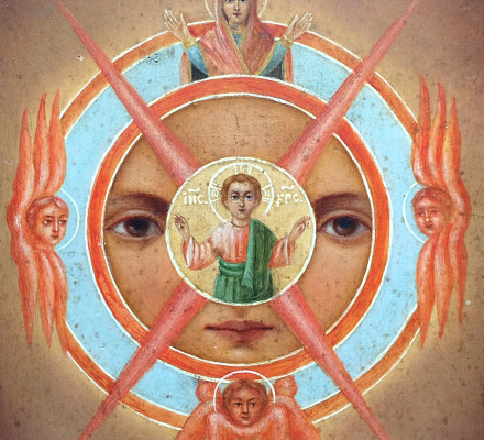 «Всевидящее око Божие»: необычная икона-аллегория
